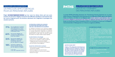 Leaflet – With PATHS, rent with complete peace of mind to refugees. 